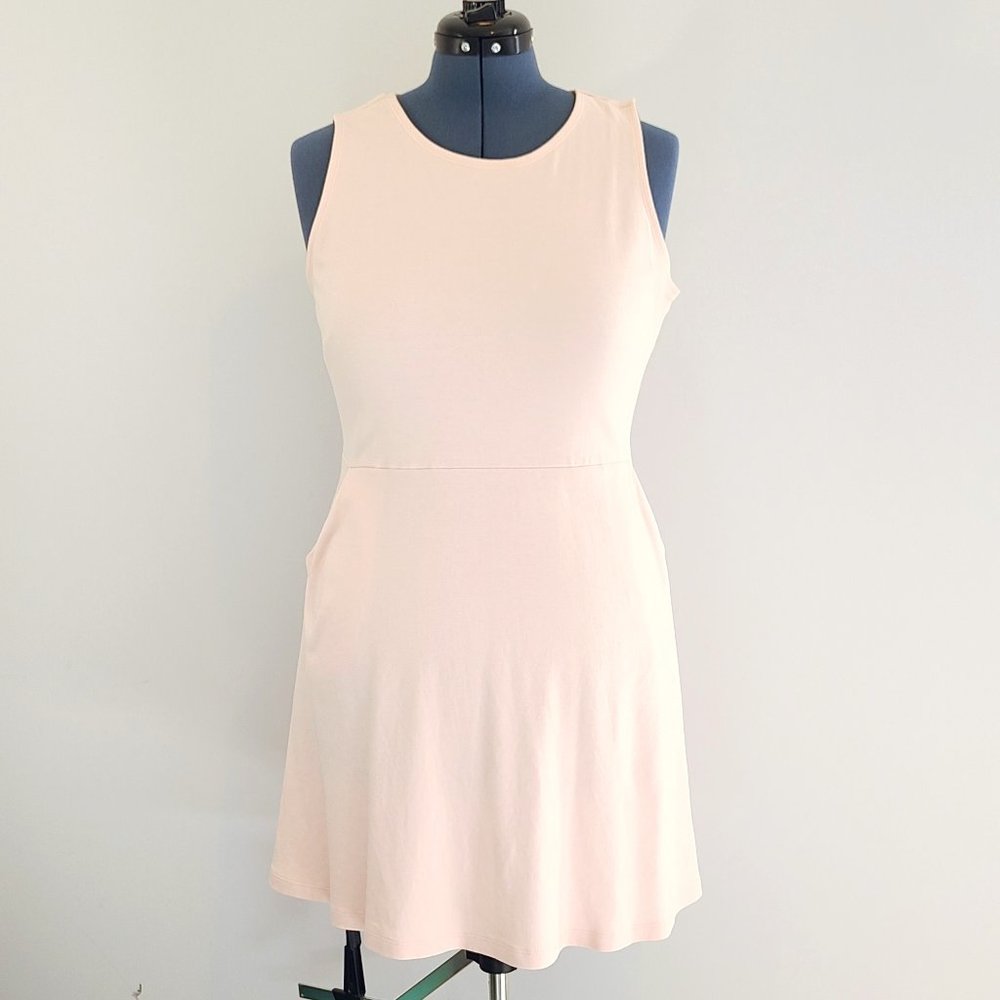 New York & Company Light Pink Sleeveless Dress L